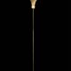 70s brass floor lamp