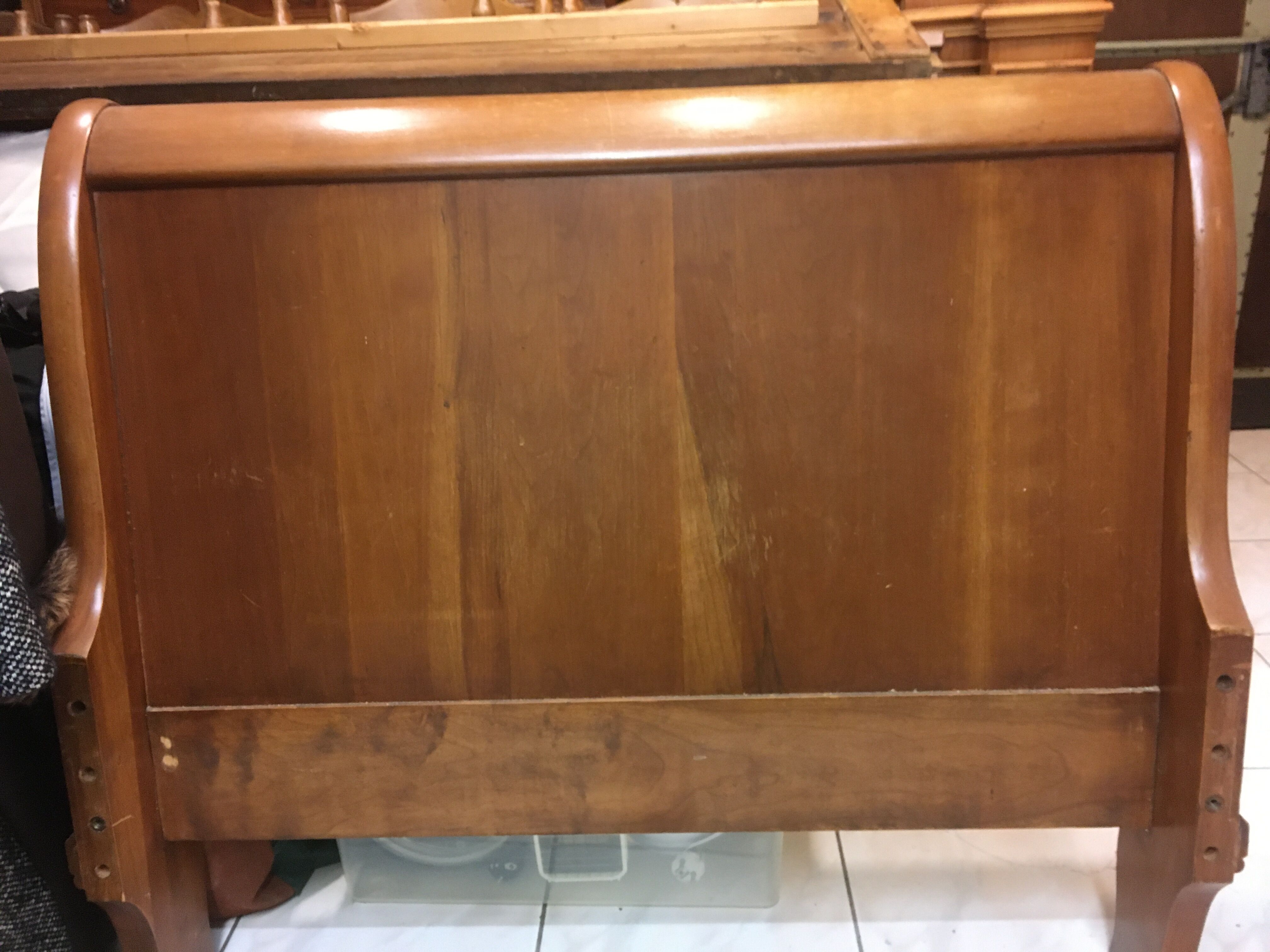 Louis Philippe style bed