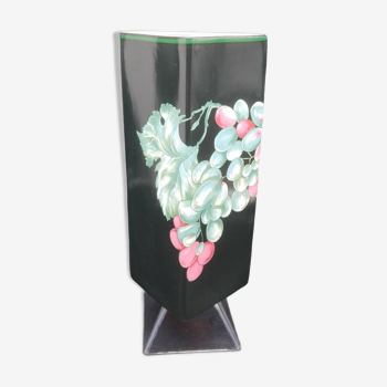 Vase "vendange" par Patrick Frey pour Philippe Deshoulières en porcelaine de Limoges
