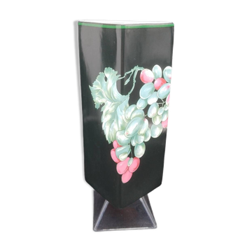 Vase "vendange" par Patrick Frey pour Philippe Deshoulières en porcelaine de Limoges
