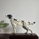 Setter animal earthenware from the Sainte Radegonde factory, 1950s