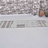 Neutral Vintage Kilim Runner Sku3830