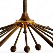 Renovated vintage Sputnik chandelier