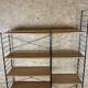 1960s 1970s Ash Shelving System Wall Unit from WHB Germany