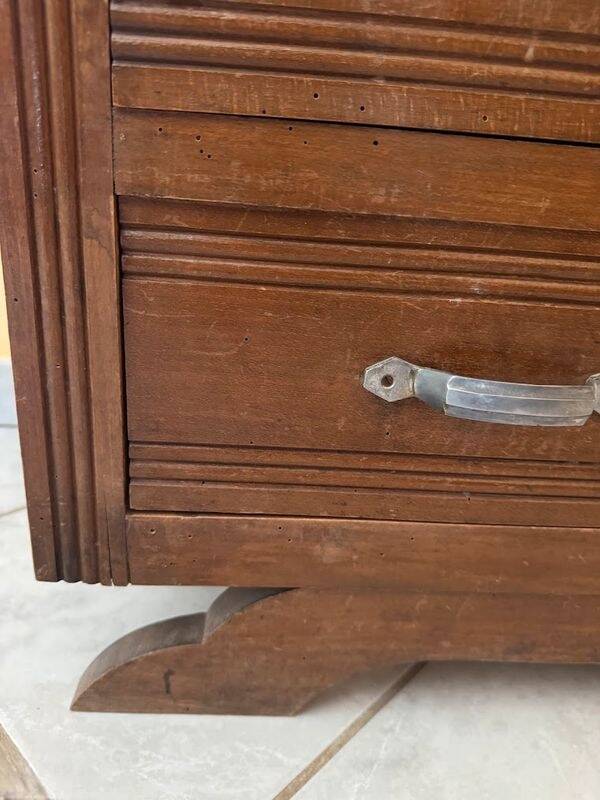 Commode vintage 4 tiroirs années 30