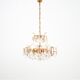Crystal chandelier, Northern Europe, 1950s