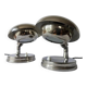 Pair of Very Rare Bauhaus Chrome Table Lamps, Art Deco, Franta Anyz, 1930s