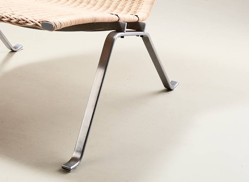 Early PK22 in Rattan by Poul Kjaerholm for E. Kold Christensen Denmark 1956