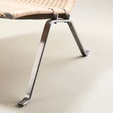 Early PK22 in Rattan by Poul Kjaerholm for E. Kold Christensen Denmark 1956