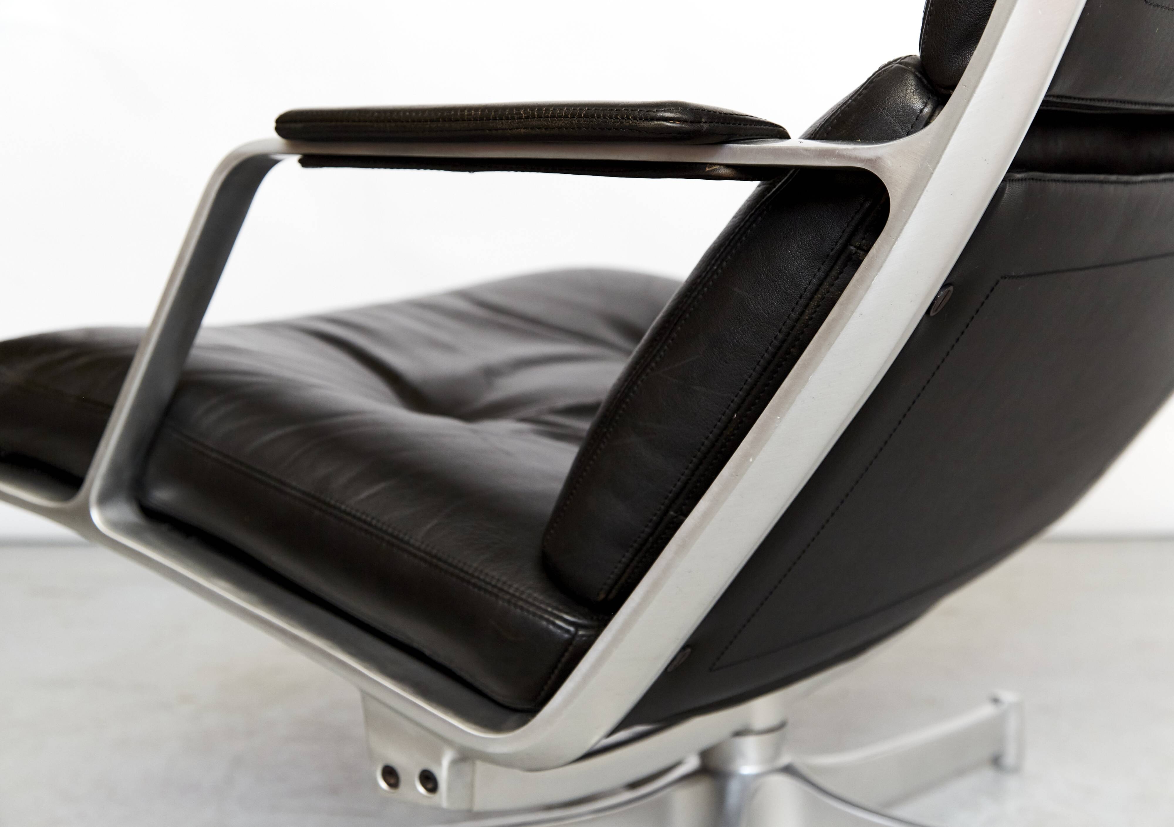 Jørgen Kastholm & Preben Fabricius Lounge Chair FK85 pour Kill International