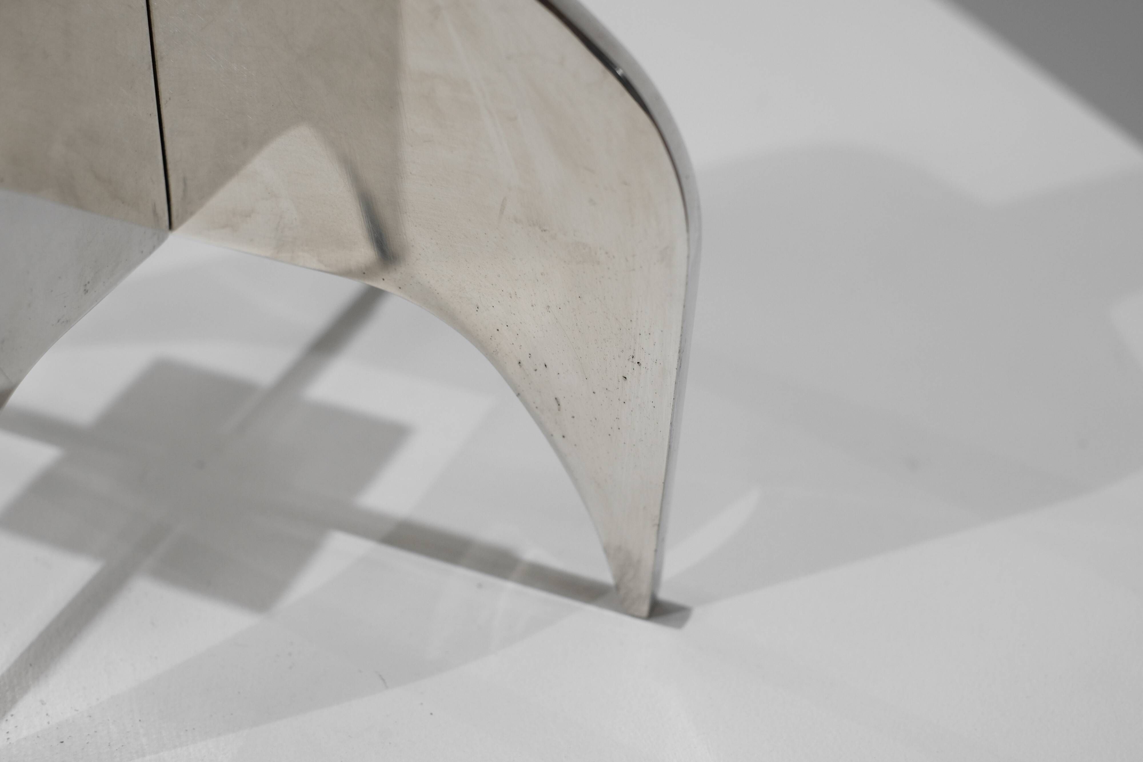 Candle holder by Marcel Breuer for Gavina, Italy, 1960s.