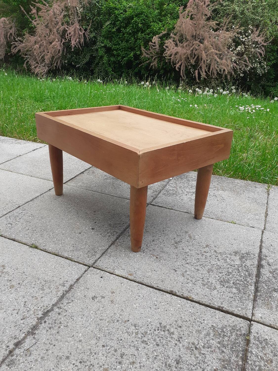 Vintage bedside table