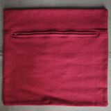 Wool cushion cover 40 x 40cm - Embroidered floral pattern