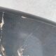 Black marbled formica chairs