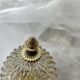 Crystal and brass pineapple lighter