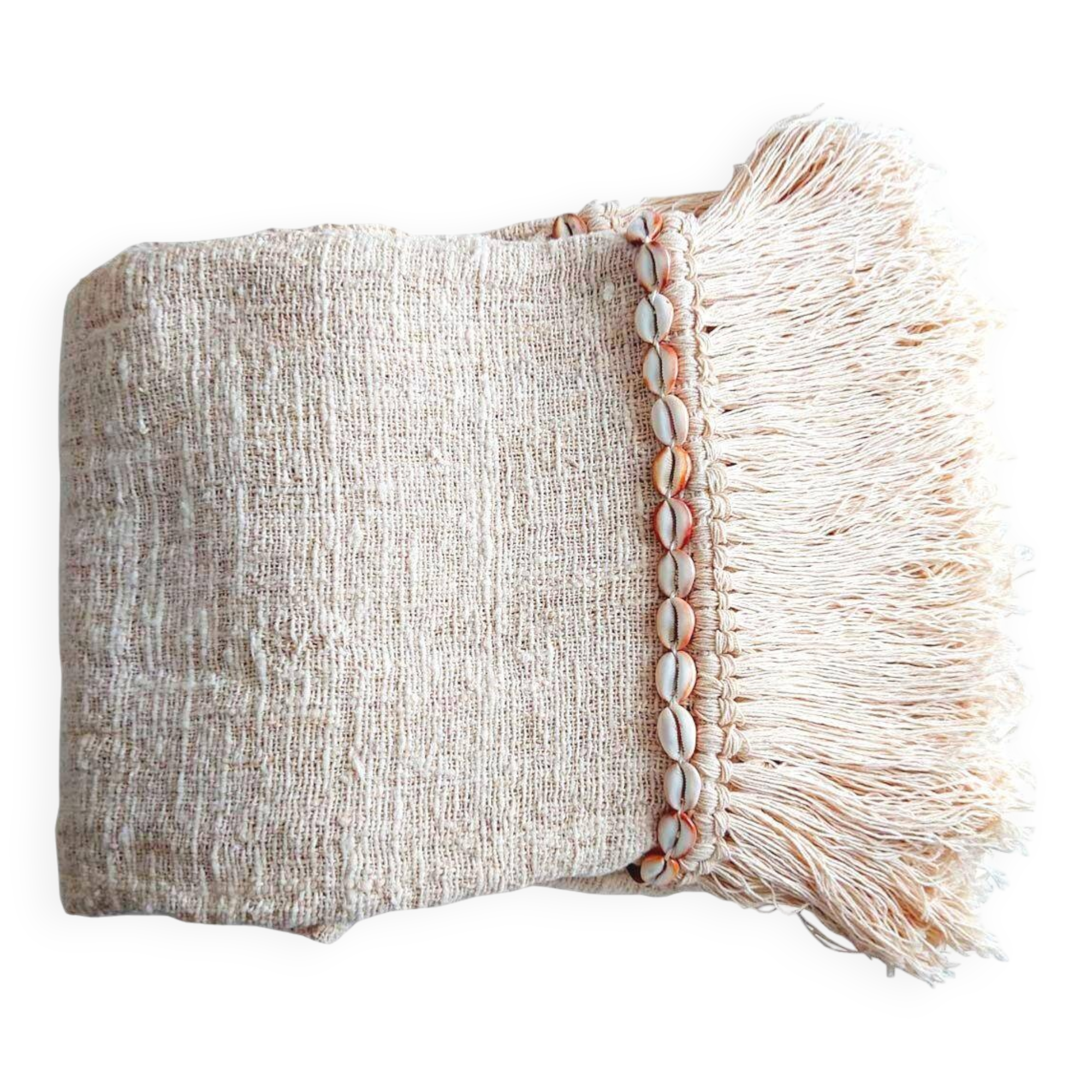 Plaid Canga blanc cassé