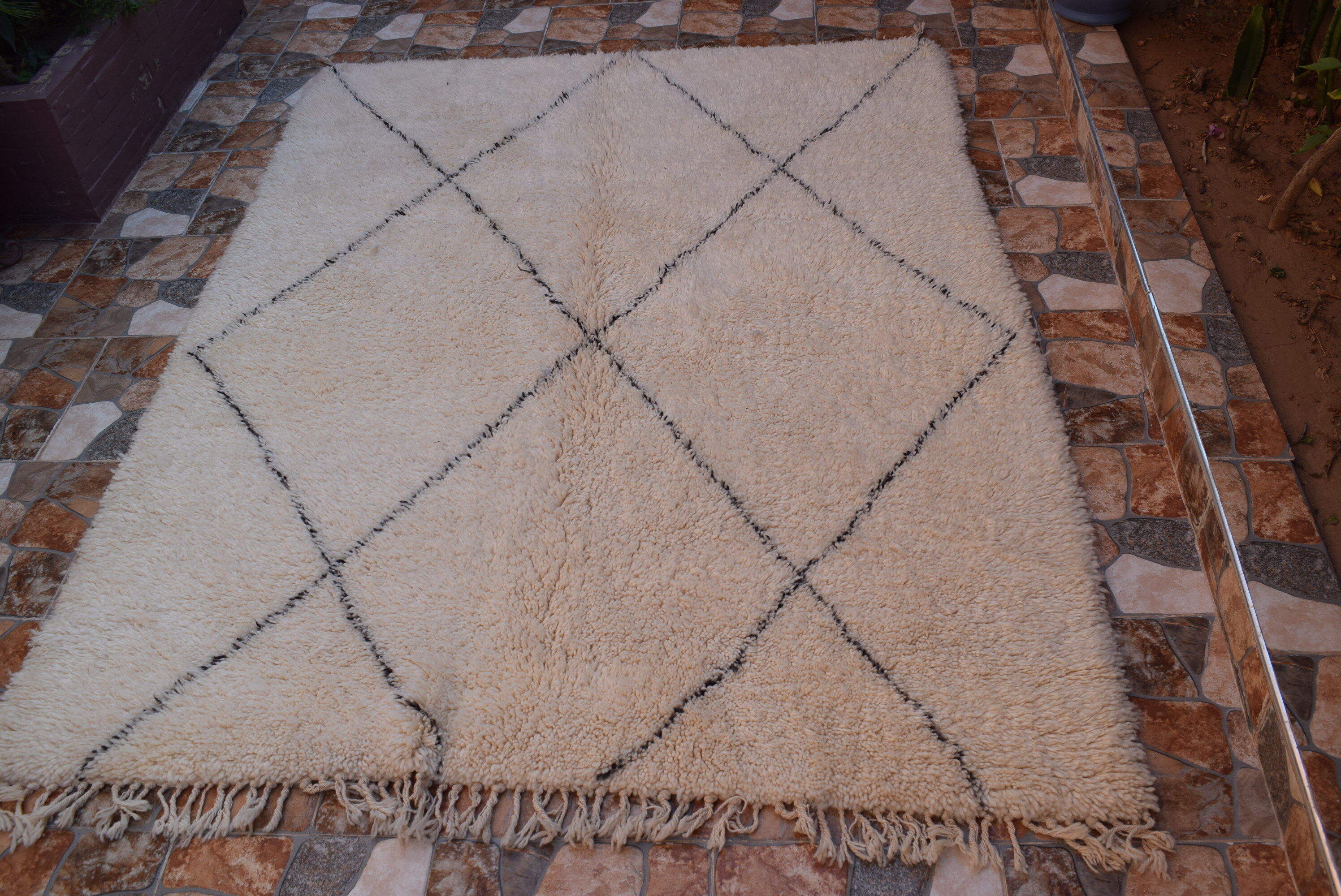 Tapis Beni Ourain 242x182 cm