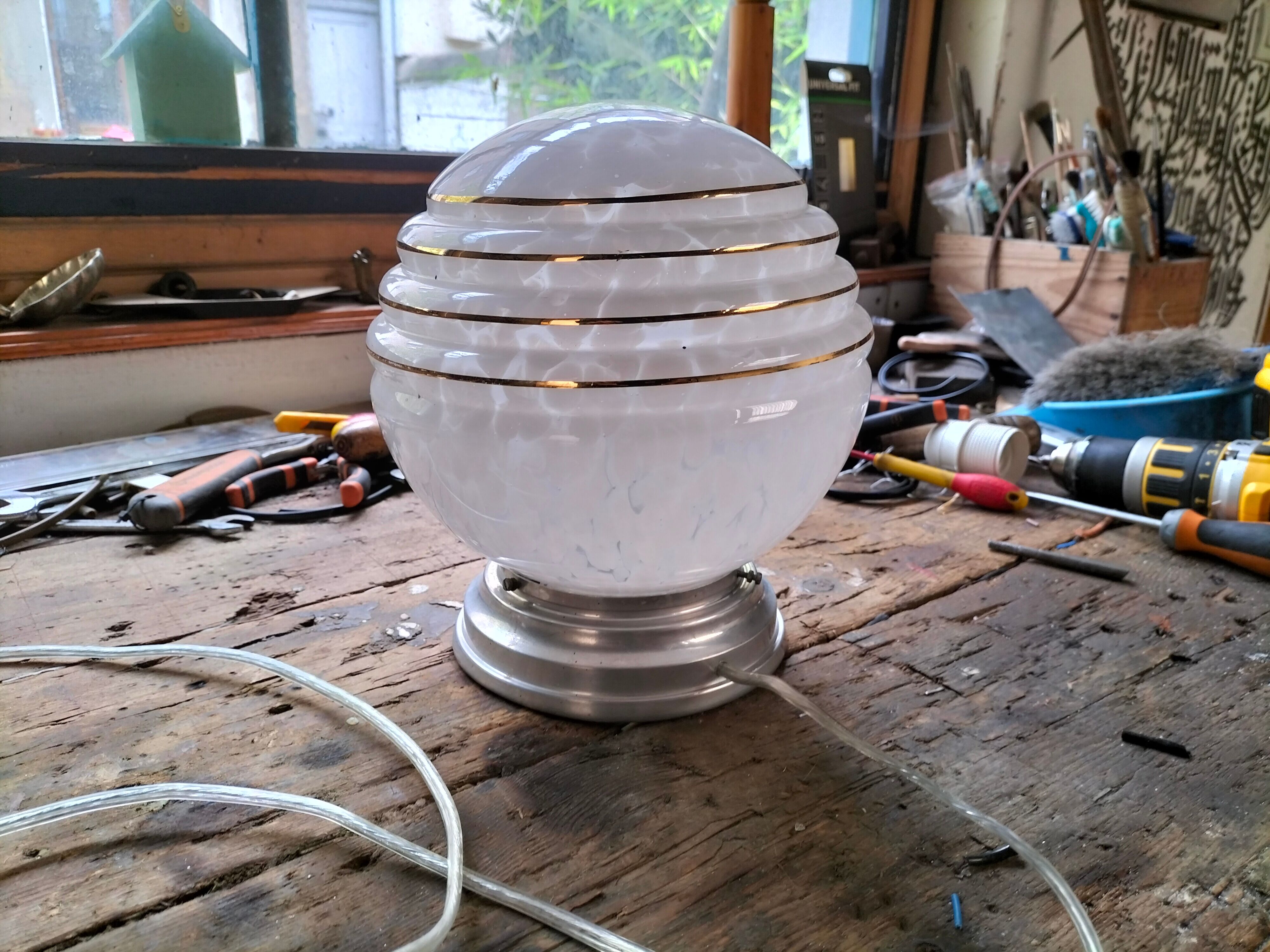 Lampe art deco
