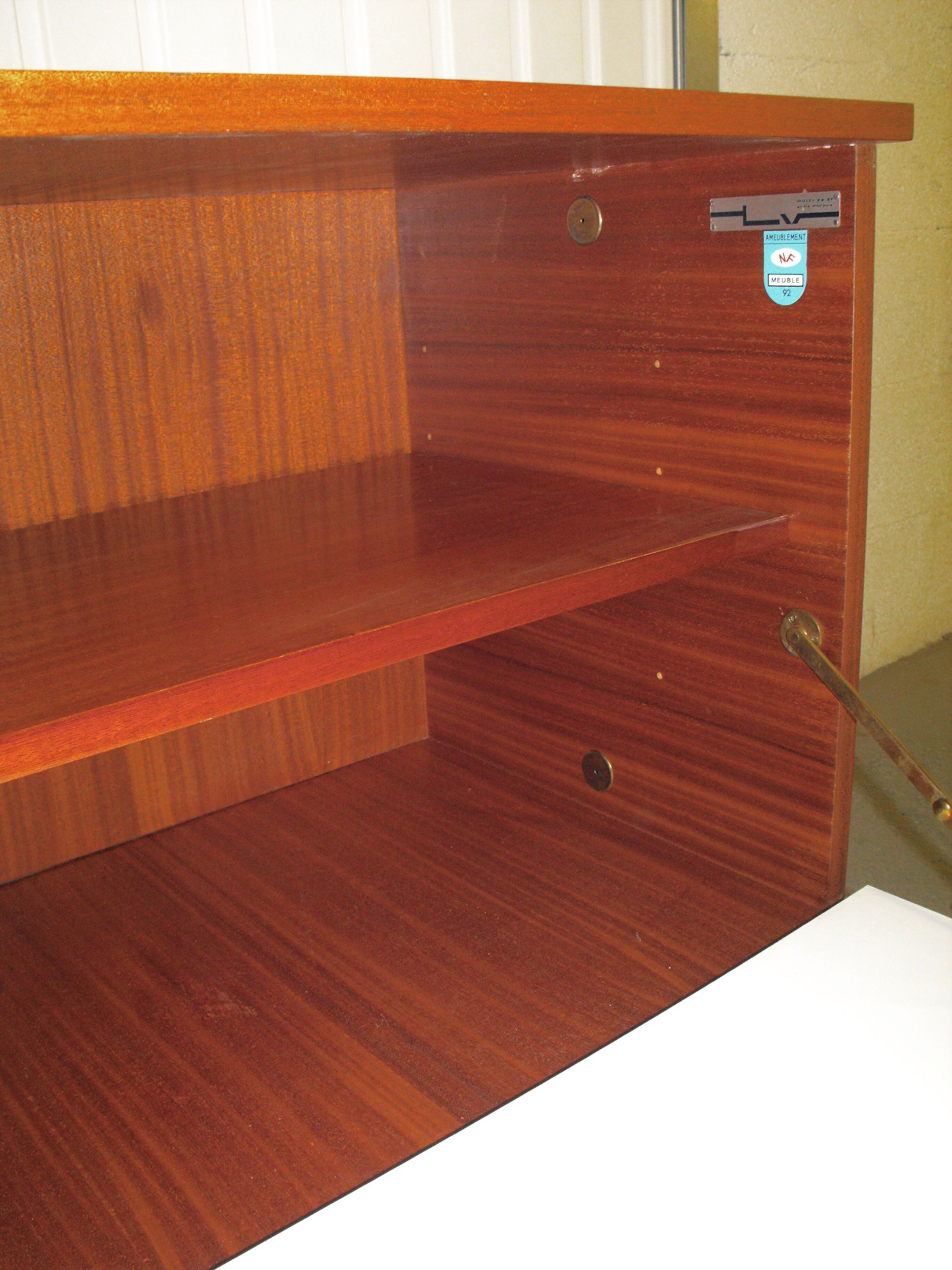 André Monpoix enfilade for 60s TV furniture