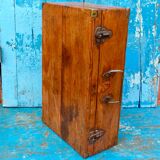 Antique indian wooden suitcase