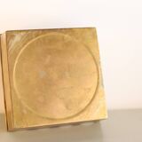 Vintage solid brass ashtray by Holger BACKSTROM and Bo LJUNGBEG