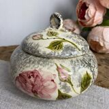 Glazed ceramic candy box