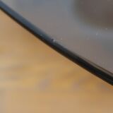 Coffee table smoked glass 70's