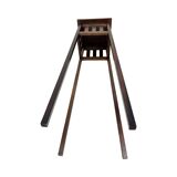 Art Deco Wooden Flower Stand Vintage, France 1930s