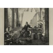 Lithographie, Gravure, Maison de Tasso Torquato
