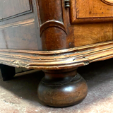 Louis XIV style sideboard in solid walnut
