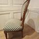 Chaise de style Louis XVI