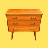 Commode vintage pieds compas
