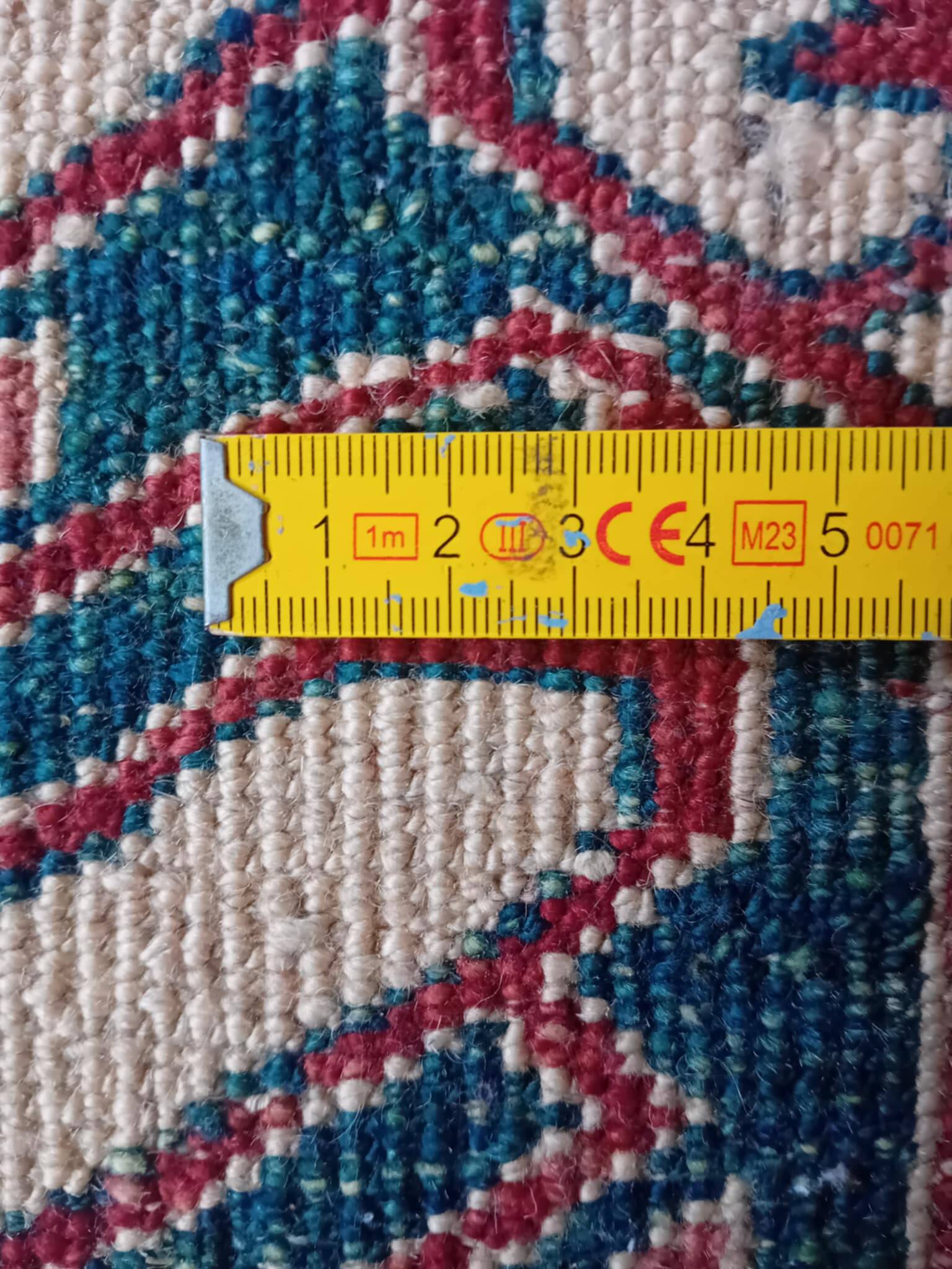 Handmade Pakistani Kazak Rug 200x173cm