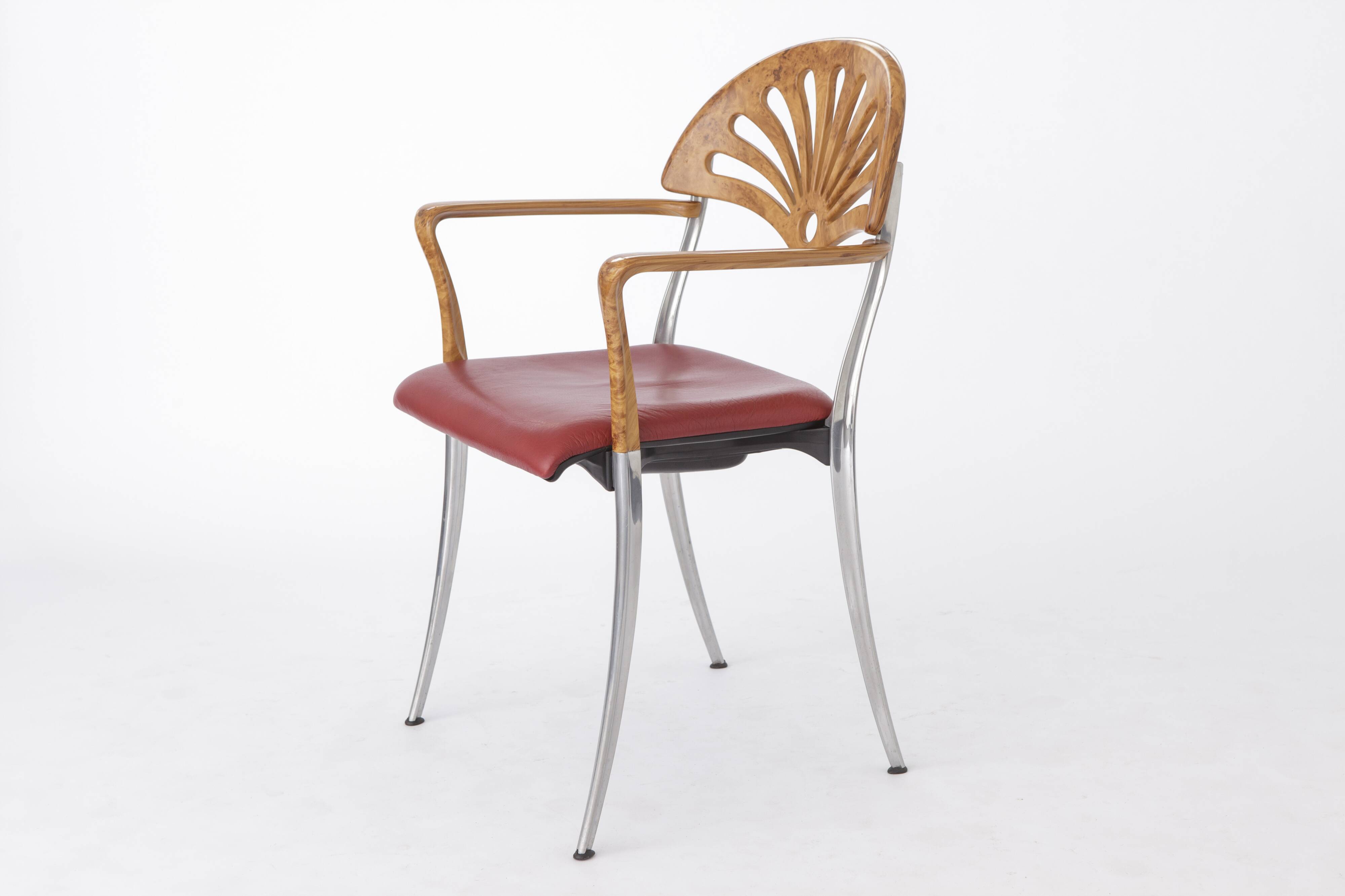 Armchair by Luigi Origlia, 1980s, Italy