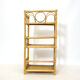 Rattan and wicker shelf from the 70