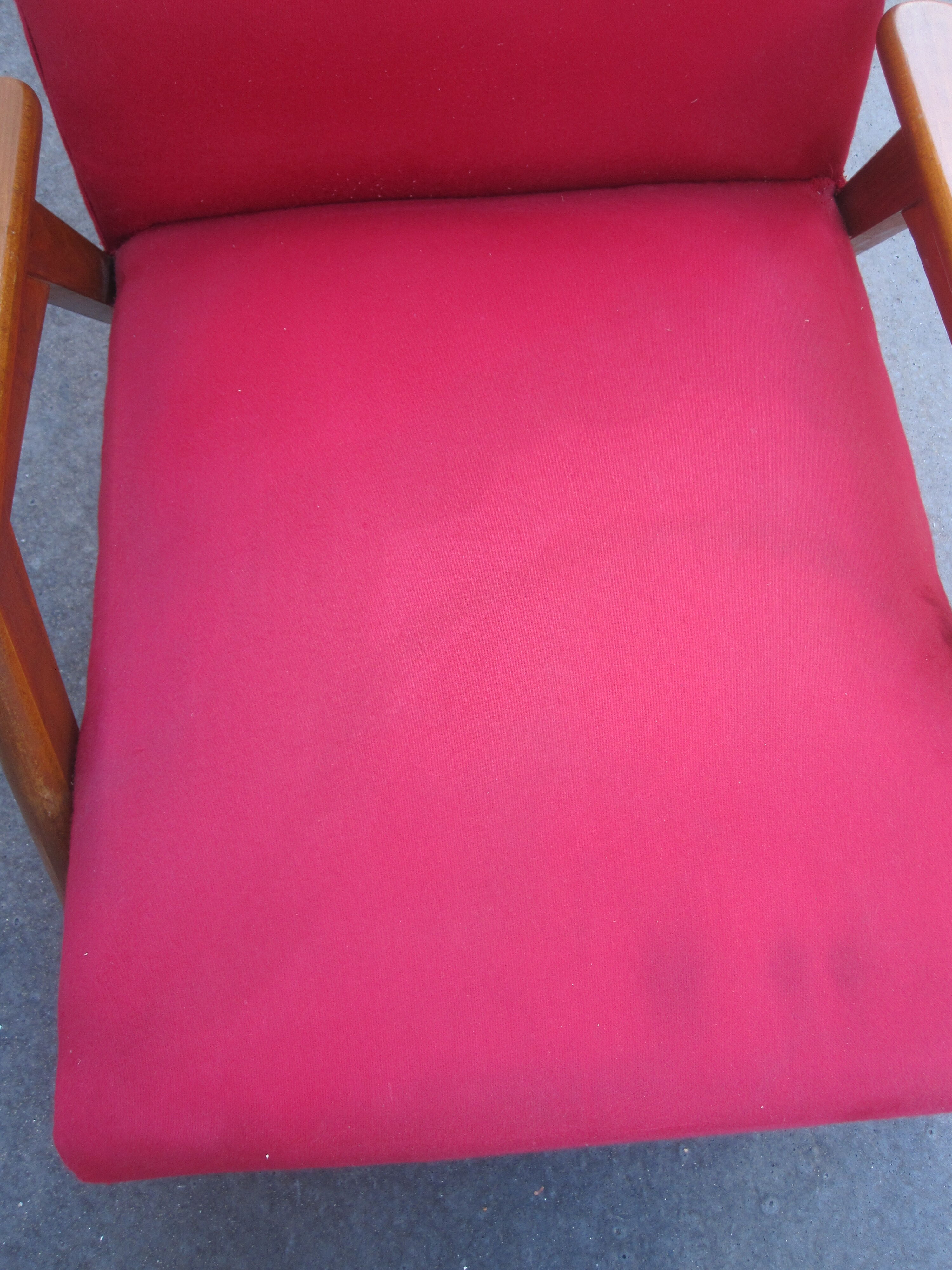 Pair of scandinavian armchairs of the 50s