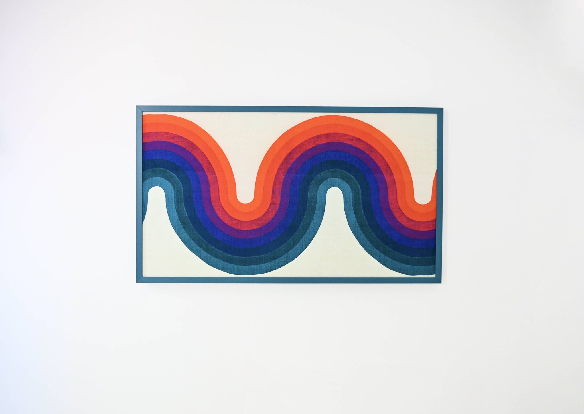 Set of 2 Fabric Panels in Verner Panton Style, 1970s