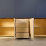 Vintage lacquered credenza, 1980s