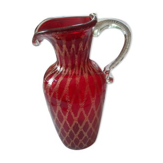 Glass pitcher