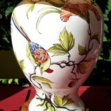 Lampe oiseaux, fleurs et coccinelles