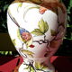 Lamp birds, flowers and ladybugs