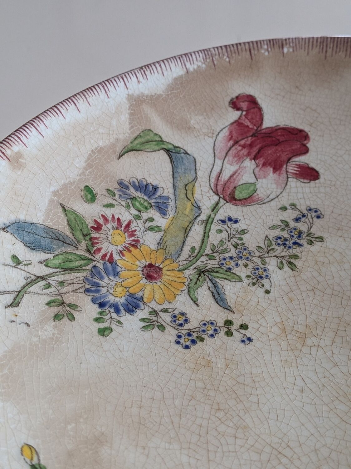 Strasbourg patterned ironstone compote
