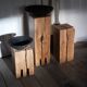 3 monoliths, ancient oak columns