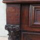 Buffet with 2 bodies Louis XIII in walnut, 19th century.