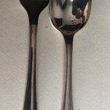 Ménagère Christofle in silver metal model Boréal (132 pieces)