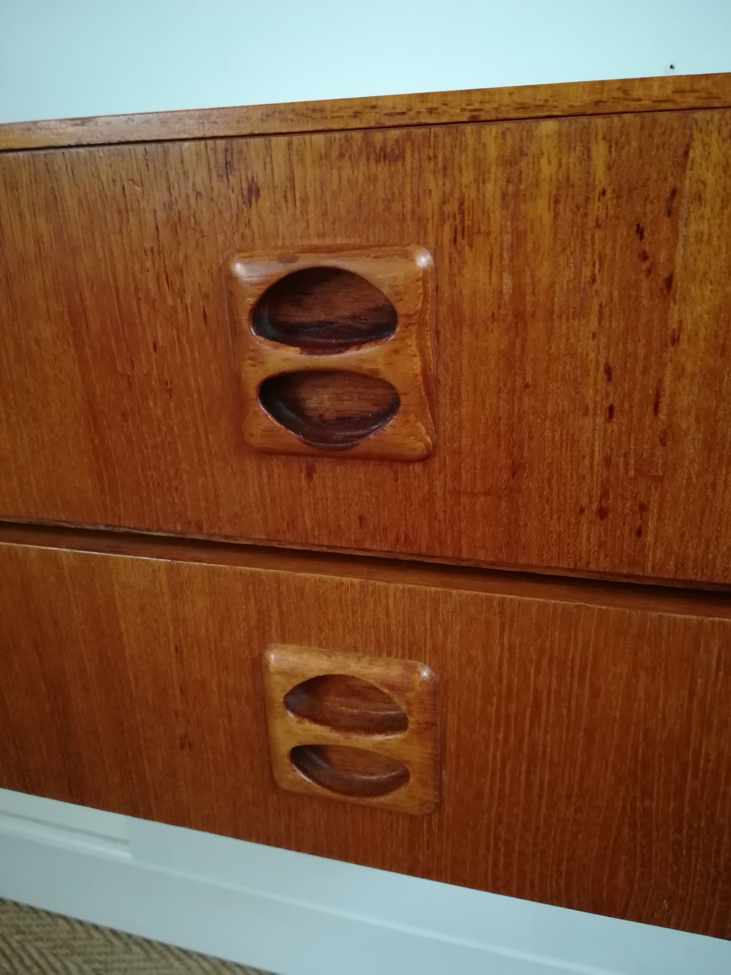 Pair of wall bedside tables