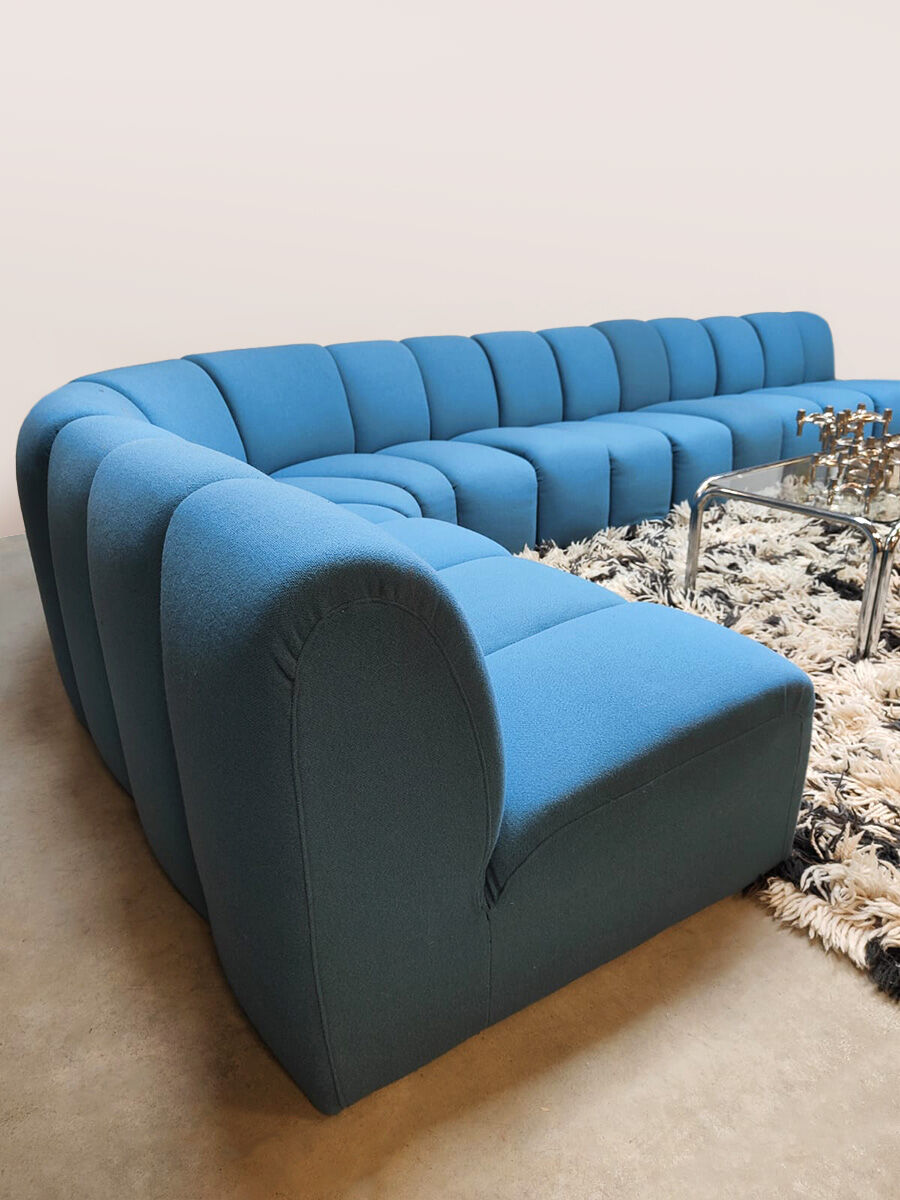 Rare Dutch vintage design modular 'Mississippi' sofa Pierre Paulin Artifort