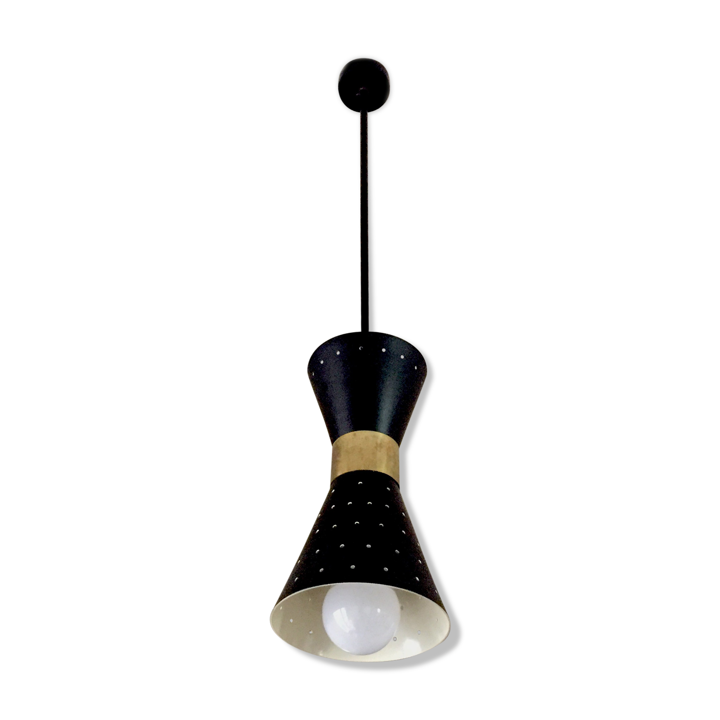 Chandelier in the style of the Italian creations of the 50s