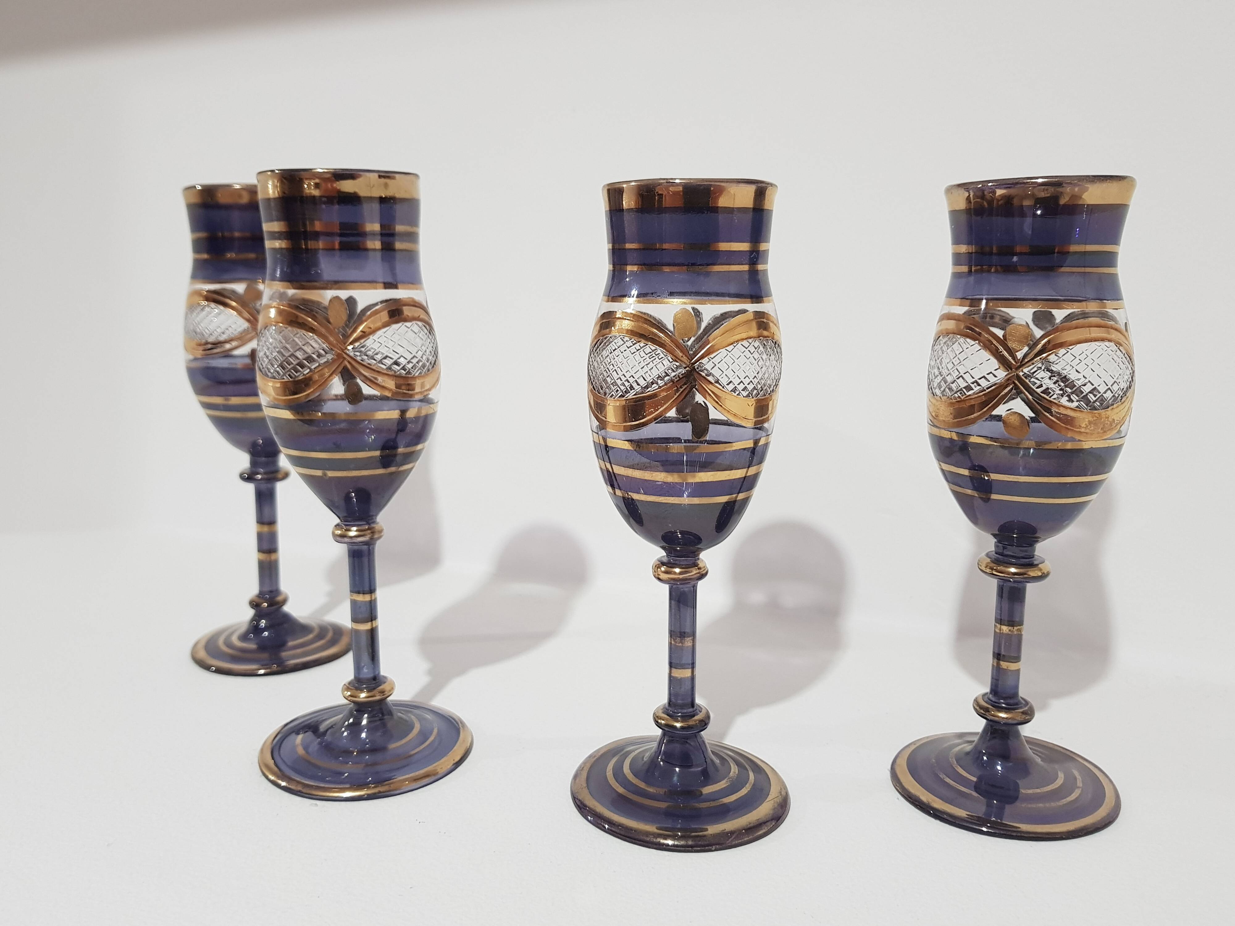 Glasses Venice Italy, 1960s