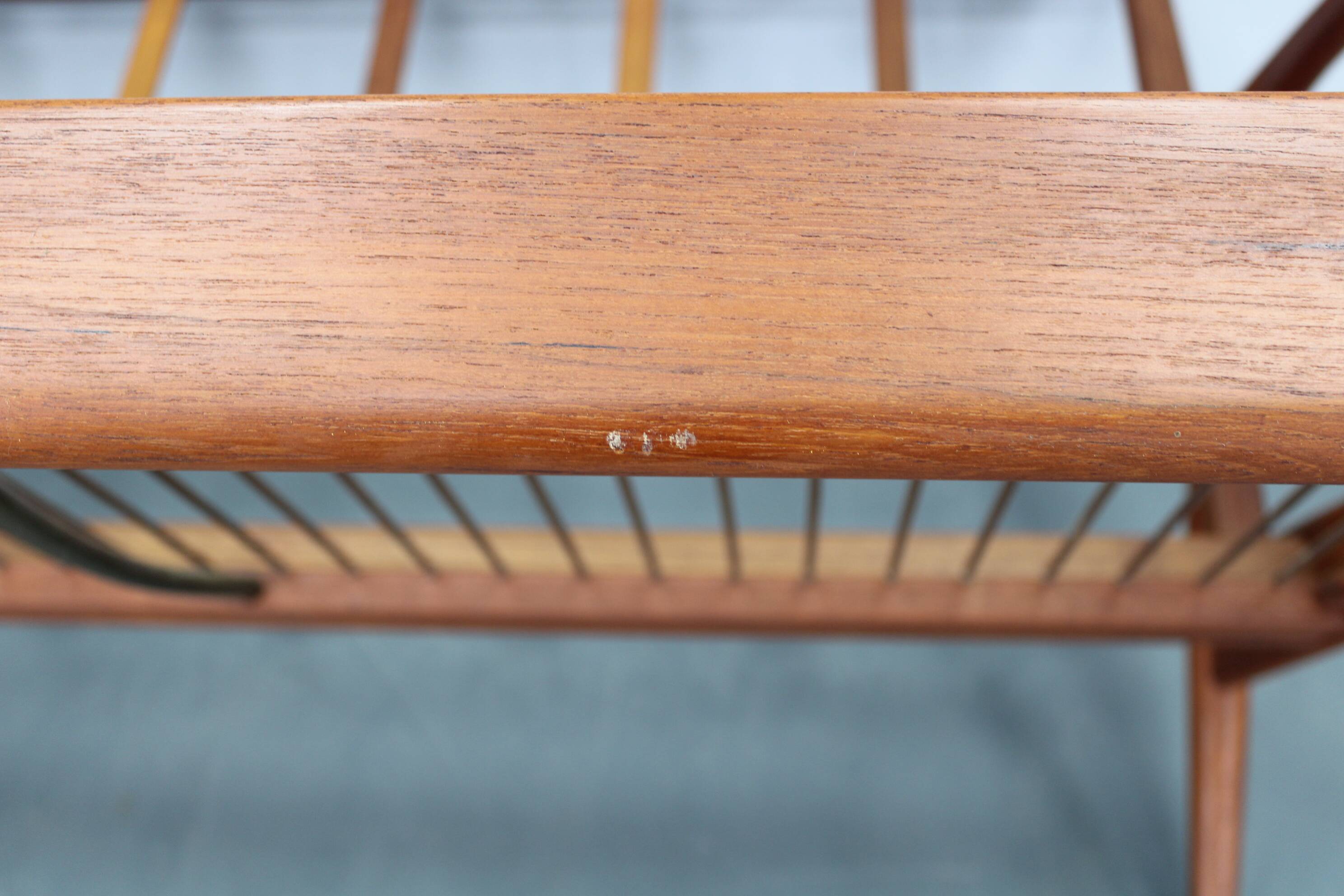 Canapé 2 places en teck Paper Knife de Kai Kristiansen des années 1960, Danemark